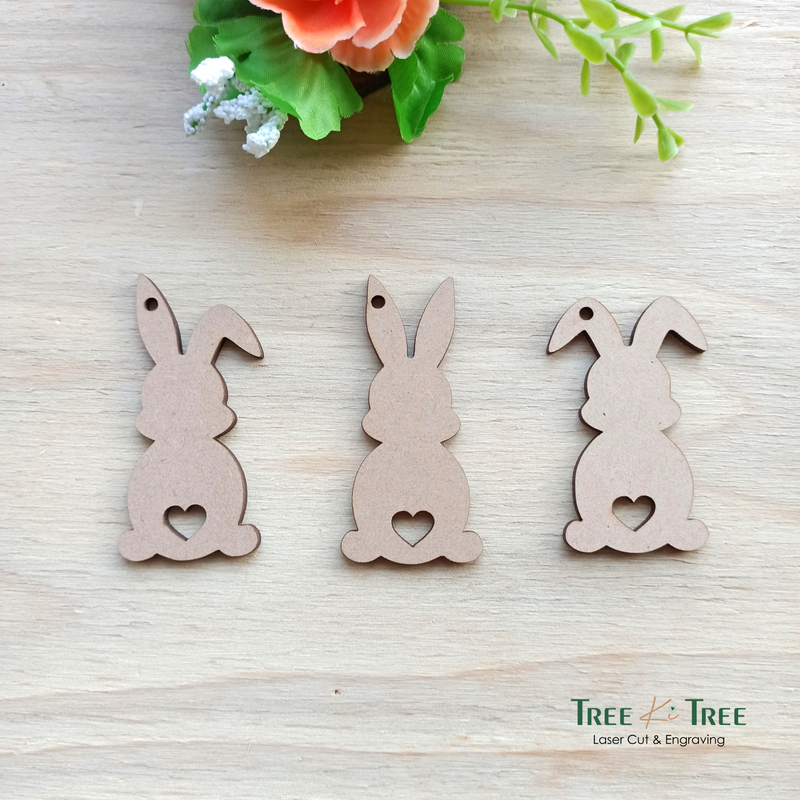 Bunny tags - Pack of 10 units