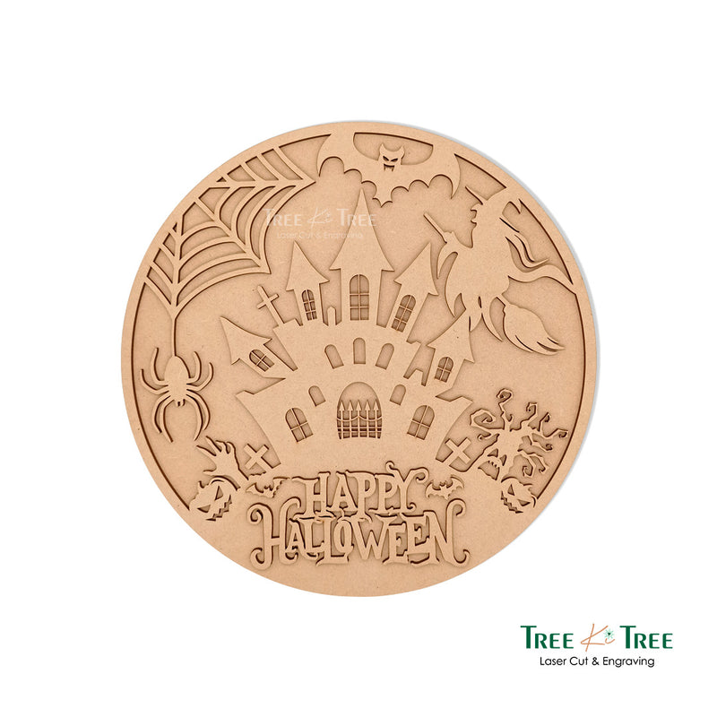 Halloween 2D Plate Decoration