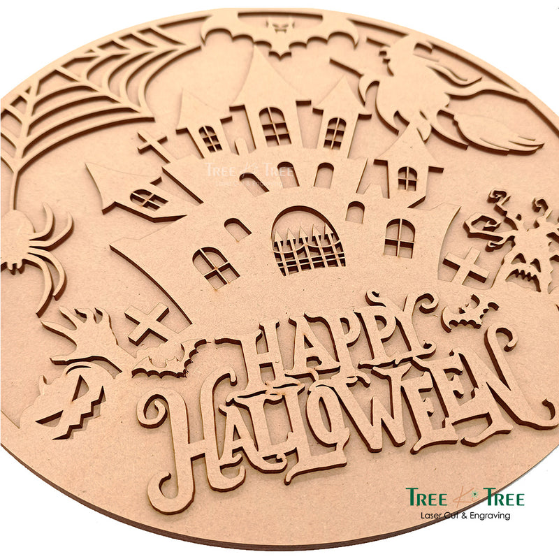 Halloween 2D Plate Decoration